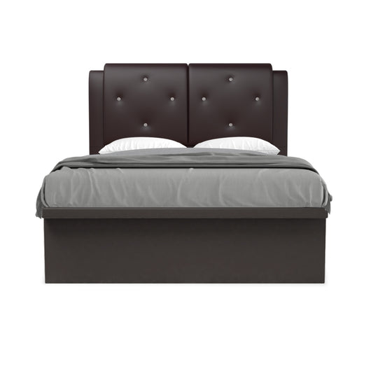 Chalice Faux Leather Storage Bed 12 Inch