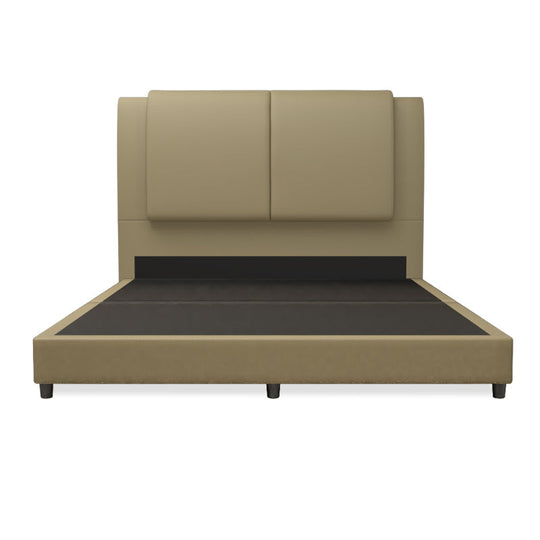 Saski Faux Leather Bed Frame