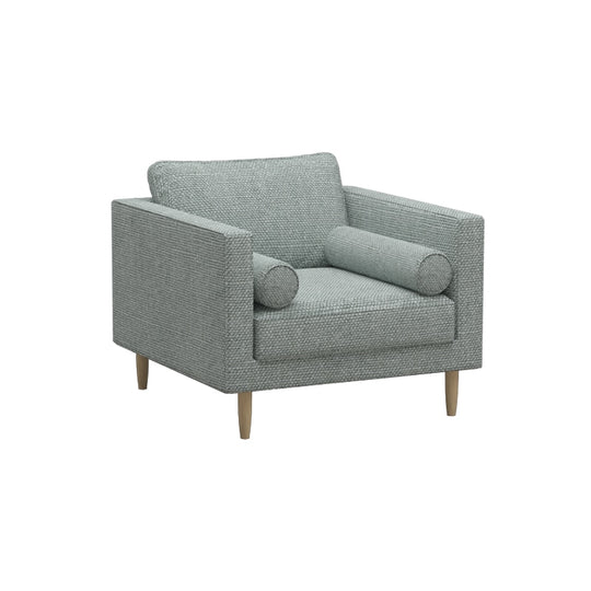 Leah Fabric 1 Seater Sofa