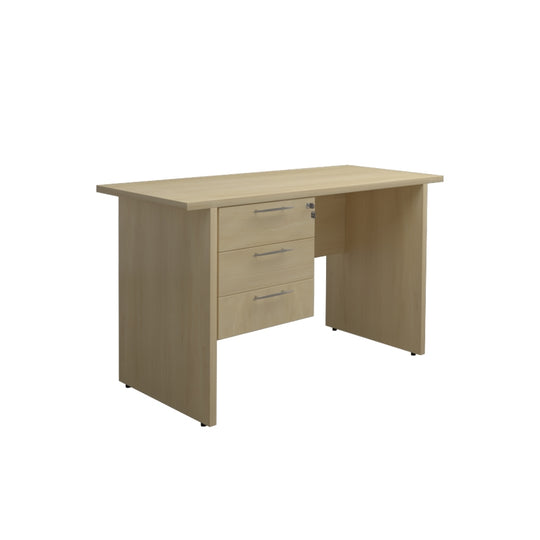 LEO OFFICE TABLE WITH DRAWER(1.2 M BEIGE COLOUR)