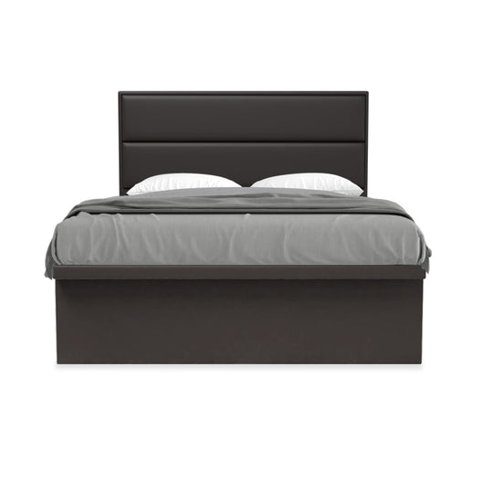 Calixto Faux Leather Storage Bed 12 Inch