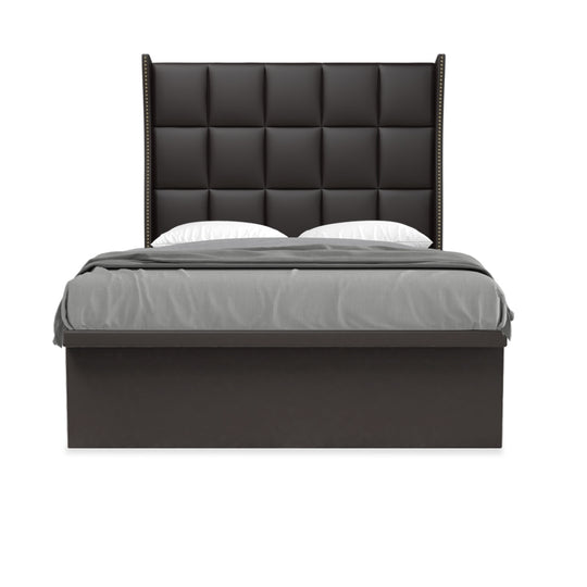 Elbert Faux Leather Storage Bed 12 Inch