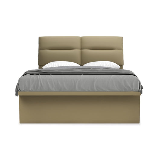 Vezzana Faux Leather Storage Bed 12 Inch