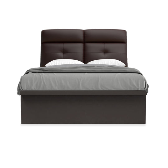 Adira Faux Leather Storage Bed 12 Inch