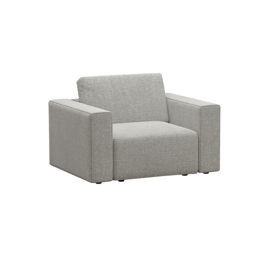 Jade Fabric 1 Seater Sofa
