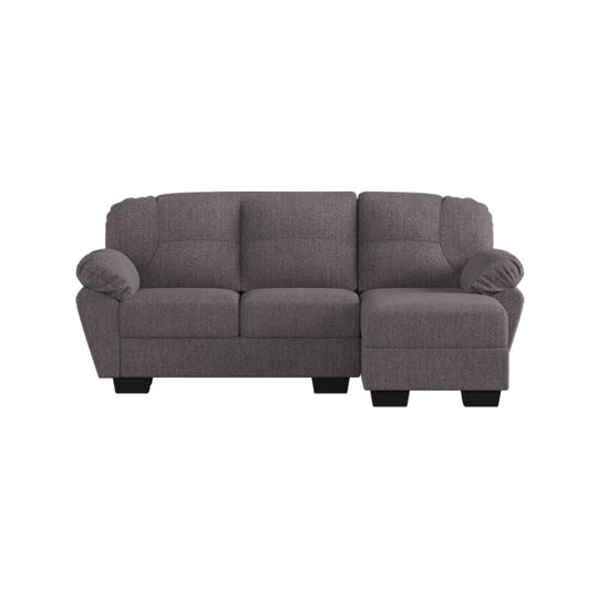 Adam Fabric 2 Seater With Chaise Sofa