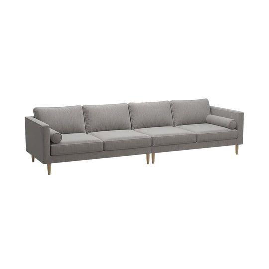 Leah Fabric 4 Seater Sofa
