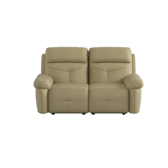 Taylor Half Leather Cowhide 2 Seater Sofa