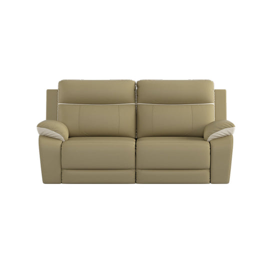 Nina Half Leather Cowhide 2 Seater Sofa