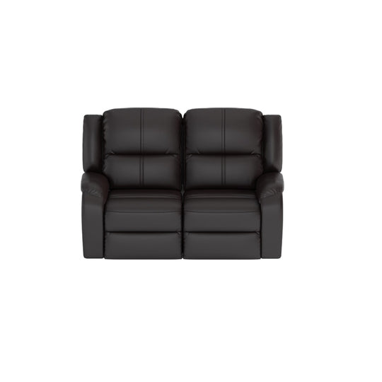 Alana Half Leather Cowhide 2 Seater Sofa