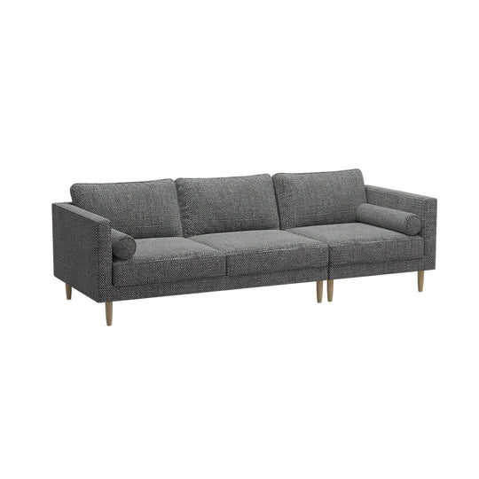 Leah Fabric 3 Seater Sofa
