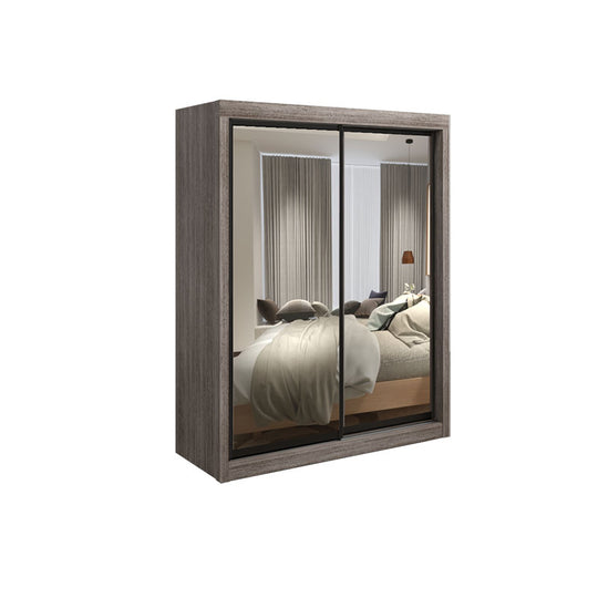 JAMIE Sliding Full Mirror Wardrobe 5FT