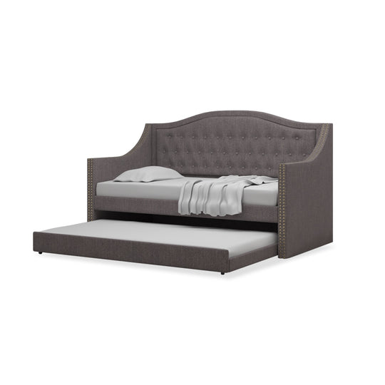 Lucy 3 in 1 Fabric Pullout Bed Frame