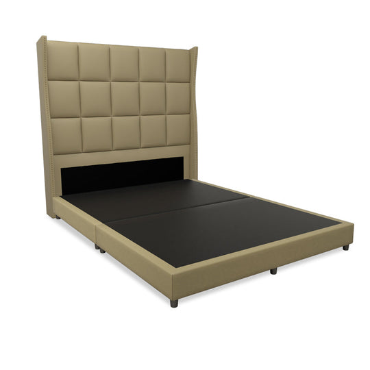 Elbert Faux Leather Bed Frame