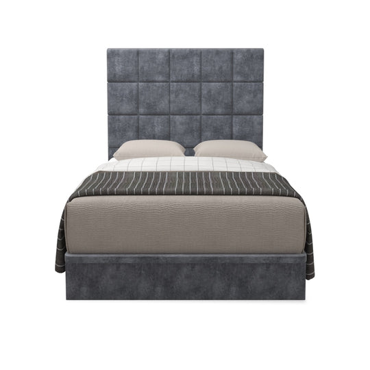 Elbert Velvet Fabric Storage Bed 14 Inch Model A