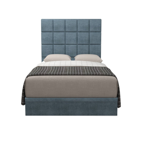 Elbert Velvet Fabric Storage Bed 16 Inch Model A