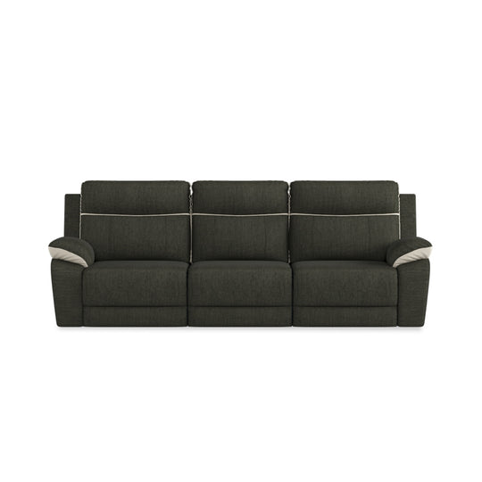 Mono Fabric 3 Seater Recliner Sofa